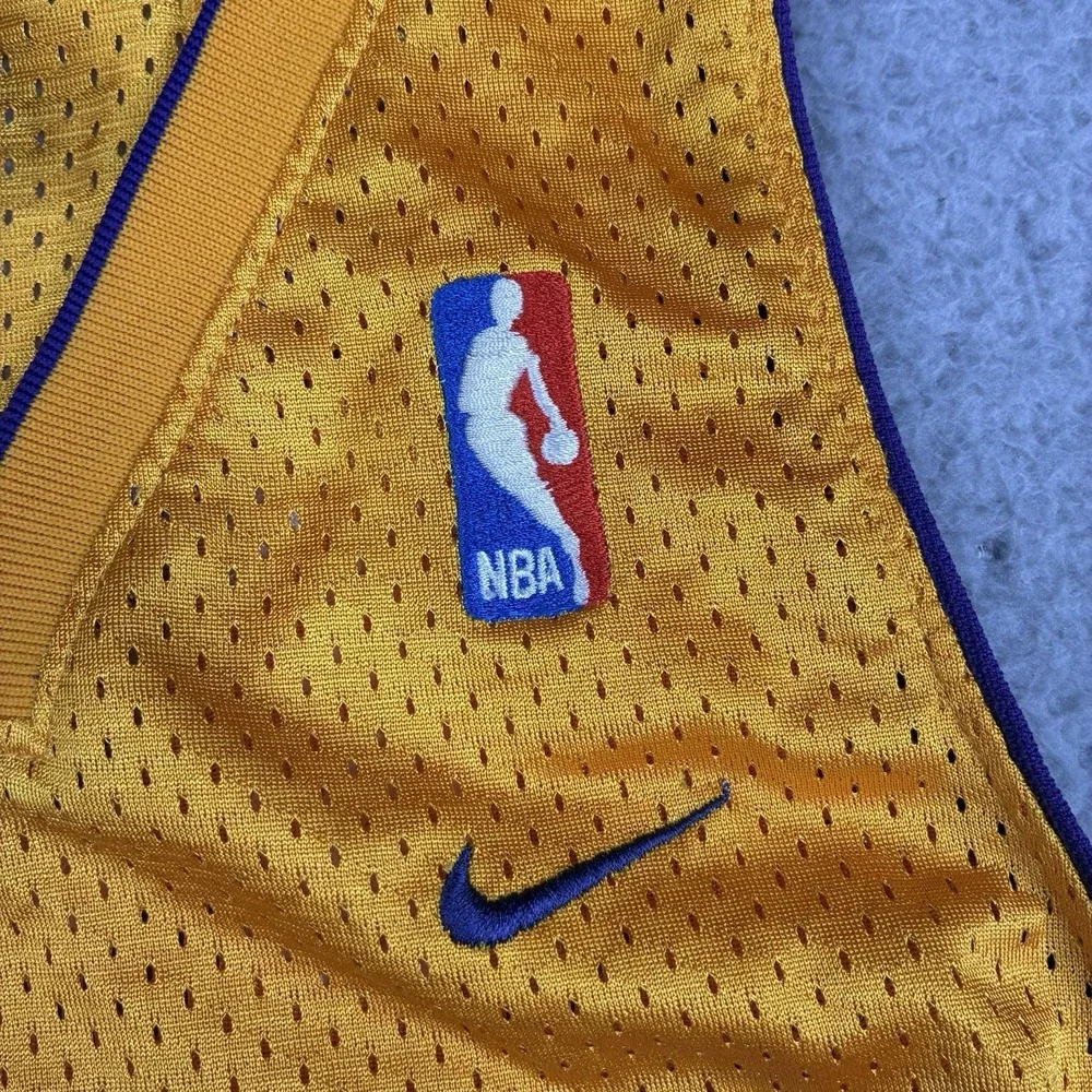 Vintage Nike Shaquille O'Neal LA Lakers‎ Swingman Jersey Youth L Y2K NBA